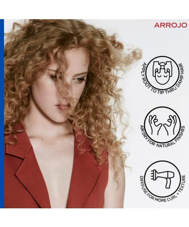 ARROJO Hypnotic Calming Curl Cream - Nourishing Anti-Frizz Defining Cream for Curly & Wavy Hair - Sulfate & Paraben-Free (6 oz) | International Shipping Available - Buy Online on GoSupps.com