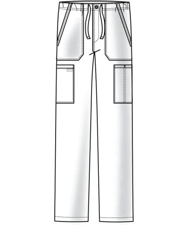 Cherokee Men's Workwear Professionals Scrubs Pant - Tapered Leg Cargo - Medium Navy - Buy Online on GoSupps.com