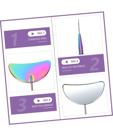 Buy Eyelash Stick Set - Grafting Mirror & Picking Rod - Beauty Accessory for Salon Lash Separation - Buy Online on GoSupps.com
