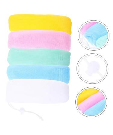 Beaupretty 10 Pcs Soap Sleeves - Drawstring Mesh Pouch for Soap Bars | Loofah Bubble Bag for Cleansing - International Shipping Available - Buy Online on GoSupps.com