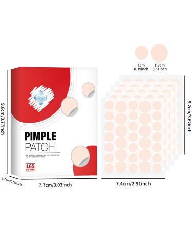 Pimple Patches For Face Hydrocolloid Invisible Pimple Patches To Help Unclog Pores Patch To Zit & Blemishes Helps Create Protective Seal Fast Acting Skincare Spot Dots 165 - Buy Online on GoSupps.com