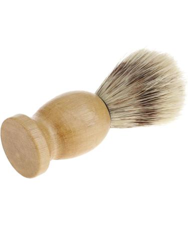 Buy 10 x Professional Barber Salon Shaving Brushes - Wooden Handle Set (Yellow & Black) - International Shipping Available - Buy Online on GoSupps.com