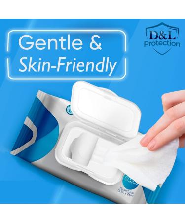 BULK Disinfectant Wipes - Hand Sanitizer Wipes - 75% Alcohol Wipes 4 x 80 pack All-Purpose Wet Wipes Disinfecting Wipes Woven (320 Wipes) - Buy Online on GoSupps.com