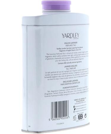 Yardley London English Lavender Talc 250g - Natural Fragrance Powder - Buy Online on GoSupps.com