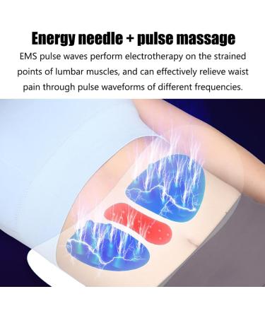 Thyxgs Electrical Lumbar Vertebrae Traction Device | 16 Intensity Levels EMS Pulse & Hot Compress for Lower Back Pain Relief - Buy Online on GoSupps.com