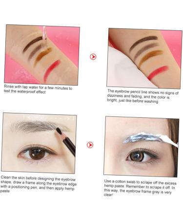 TOVINANNA 8pcs Eyebrow Pencil Eyeliner Drawing Pen Makeup Supplies Women Makeup Pen Eyebrow Makeup Pencil Eyebrow Drawing Supply Eyebrow Positioning Pens Makeup Eyebrow Pens Lip Pen - Buy Online on GoSupps.com