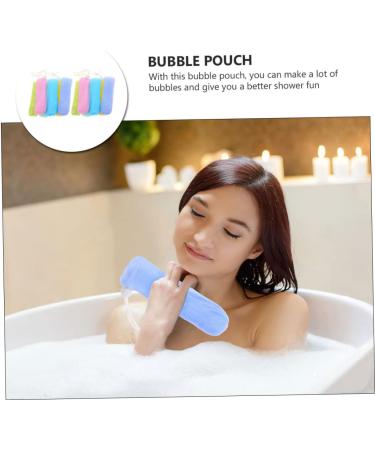 Baluue 24 Pcs Foaming Soap Mesh Bag Cleansing Foaming Bag Soap Saver Pouch Foam Face Wash Sponge Pe Network 14.5x5cmx2pcs As Shownx2pcs - Buy Online on GoSupps.com