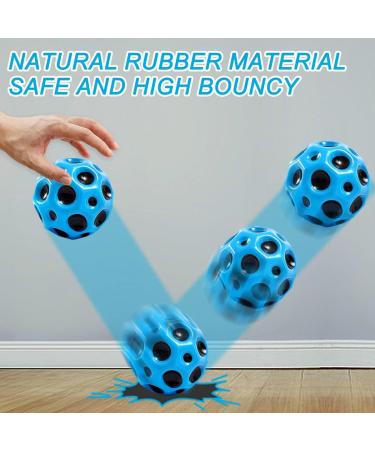 Buy Lgzin 4-Piece Astro Jump Ball Set - Original Moon Balls for Stress Relief & High Jumping Fun - Interactive Rubber Toy - Buy Online on GoSupps.com