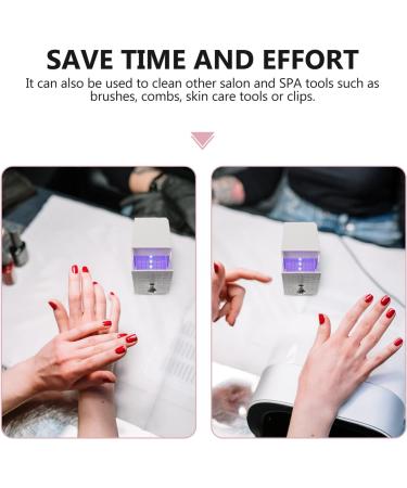 Nail Polish Storage Nail Bits Nail Art Tool Nail Tools Para U as Nail Stuff Organizer Manicure Drill Holder Nail Art Bits Holder White Acrylic Manicure Tools Vertical 12x8.5cm White - Buy Online on GoSupps.com