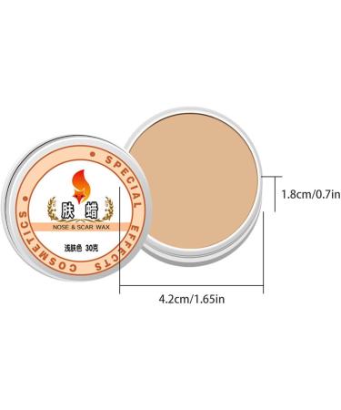  Nubamzy Scar wax for Halloween special effect makeup kit skin wax nose and scar wax body paint zombie costume for cosplay gel - Buy Online on GoSupps.com