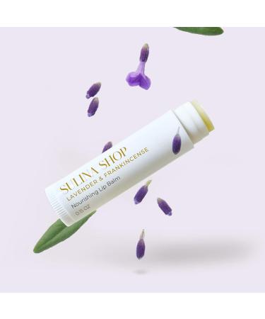 Lavender & Frankincense Lip Balm - Moisturizing Natural Hydrating Formula for Dry Lips - Buy Online on GoSupps.com