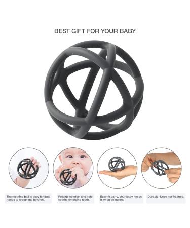 Buy BPA-Free Silicone Baby Toy Grasping Toy & Teething Ring - Safe Apricot Color for Infants - Buy Online on GoSupps.com
