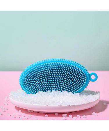 Soft Silicone Toddler Scalp Massage Pad Set - 3pcs | Gentle Bath Shampoo Scrubber for Children | Parent-Child Bonding Bath Care Tool - Buy Online on GoSupps.com