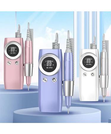 Dajidafu Effortlessly Remove Gel Polish With Nails Lathe Gel Cutting Remove Tool Rechargeable Electric Nail Sander Compact purple - Buy Online on GoSupps.com