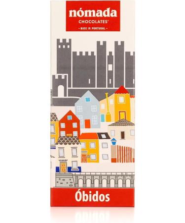 Quinta de Jugais " bidos" Milk Chocolate Bar 100g Gluten-Free Chocolate Milk and Sugar Smooth and Creamy Texture Gourmet Product of Portuguese Origin