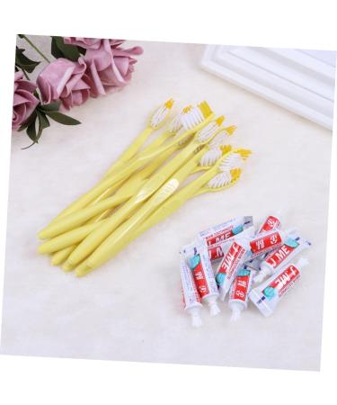 Buy Healvian 20 STK Disposable Mini Travel Toothbrush Set | Ideal for Hotels & On-the-Go | International Shipping Available - Buy Online on GoSupps.com