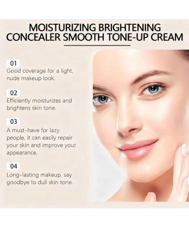 HNYXEQJL Moisturizing whitening concealer cream for even skin tone hydro whitening beauty makeup oilregulating moisture foundation moisturizing makeup 1 piece 1 piece - Buy Online on GoSupps.com