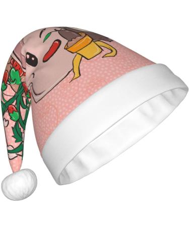 YYHHAOFA Sunflower seeds and strawberries Christmas Hat - Festive Ornamental Christmas Halloween Accessory for Holiday Parties - Buy Online on GoSupps.com