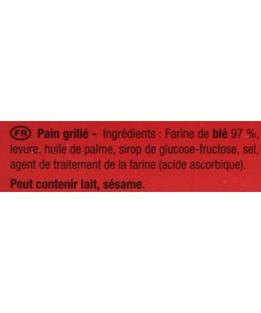 Pelletier Wheat Toast 22 Slices 455 g - Buy Online on GoSupps.com