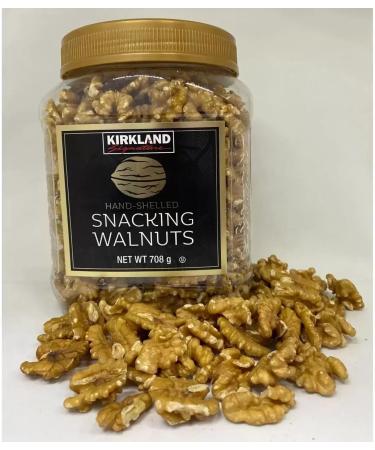 RKBROTHERS Kirkland Signature Hand-Shelled Snacking Walnuts 708g (Pack of 2) - Buy Online on GoSupps.com