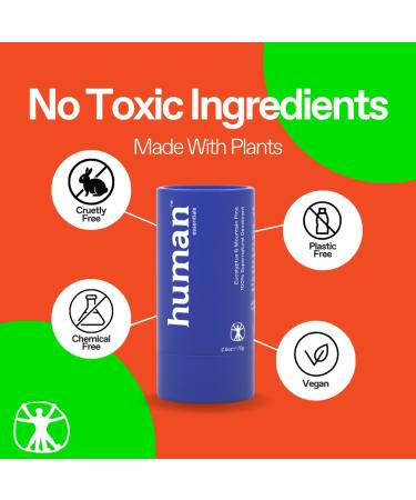 Natural Deodorant | Alumium Free Plant-Based Baking Soda & Plastic Free | Long-Lasting Protection for Sensitive Skin | Vegan and Eco-Friendly Mountain Pine and Eucalyptus - Buy Online on GoSupps.com