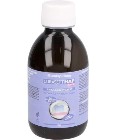 CURASEPT HAP020 PVP-VA 0.20% + Hyaluron Mouthwash 200 ml | Best International Shipping & Oral Care Solution - Buy Online on GoSupps.com
