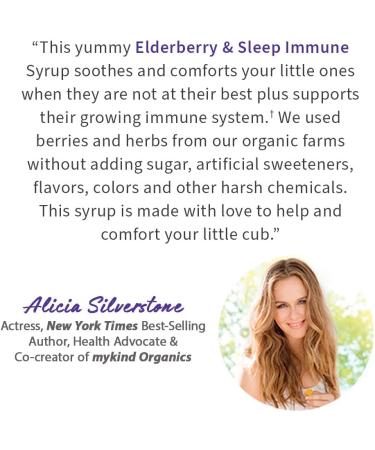 Garden of Life Mykind Organics Kids Elderberry Syrup with Zinc & Vitamin C - Sleep & Immune Support 3.92 fl oz - Buy Online on GoSupps.com