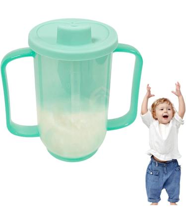 Adult Sippy Cups for Elderly | Spill-Proof Drinking Sippy Cup Clear Scale Drinking Supplies for The Elderly Maternity and Patient Troonz - Buy Online on GoSupps.com