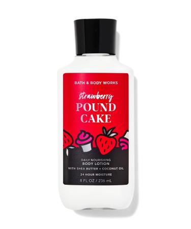 Bath Body Strawberry Pound Cake Nourishing Body Lotion | 8 Fl Oz