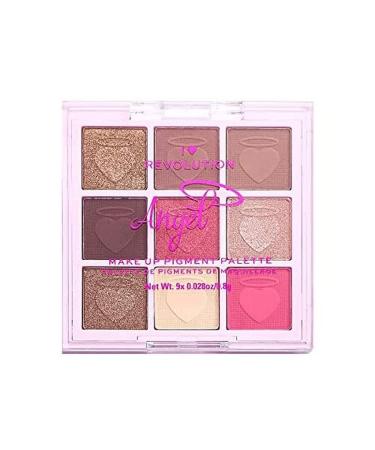 Revolution Beauty London Fantasy Makeup Pigment Palette Dragon 9 Shades 7.2g Dragon 1 Count (Pack of 1)