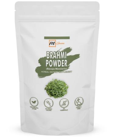 mGanna 100% Pure and Natural Brahmi Powder | Bacopa Monnieri Powder for Hair and Health 0.22 LBS / 100 GMS
