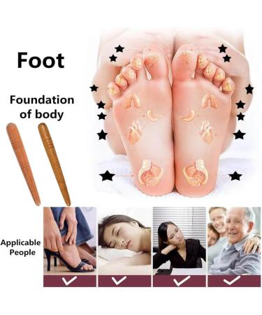 KQNM 2 Piece Trigger Point Massager Set - Acupressure Pen & Massage Sticks for Pain Relief & Comfort Improvement - Exquisite Design & Comfortable Grip for Optimal Wellness - Buy Online on GoSupps.com