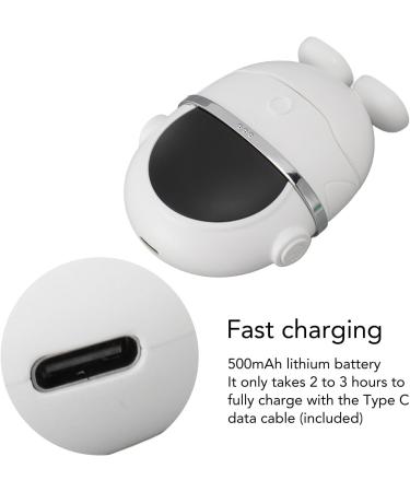Electric Nail Clipper Safety Curved Blades Versatile Nail Cutter with Nail Debris Storage Portable & Compact Fast Charging for Elderly Babies Children Handicapped - Buy Online on GoSupps.com