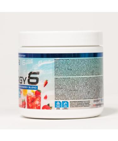 Amino+Energy6-6-Hour Energy Supplement with Amino Acids Vitamins Minerals and Stimulants - Boost Focus and Energy - (Strawberry Lemonade) - Buy Online on GoSupps.com