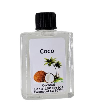 MAGICK SPACE Coconut Oil (Coco Aceite) Coconut Oil -by CASA ESOTERICA Spiritual Cleansing-0.5 FL OZ(1 PACK)