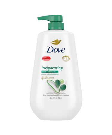 Body Wash Invigorating With Aloe & Eucalyptus For Dry Skin Refreshes and Invigorates Skin 30.6 oz