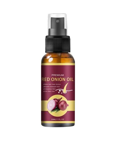 GNAUMORE Onion Hair Oil Essence for Hair Growth Fast Growth Hair Serum Anti-Hair Loss Serum for Women and Men Hair Regrowth Treatments 30 ml