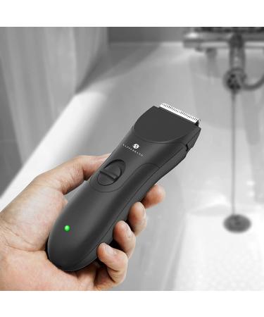 NAPPERBAND Pubic Hair Trimmer for Men - Rechargeable Grooming Kit with Ceramic Safety Blades for Precision Manscaping - Buy Online on GoSupps.com