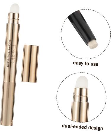 OHPHCALL Double Ended Eye Shadow Pen Eye Makeup Pen Eye Shadow Brushes Cosmetic Sponge Brush Plastic - Buy Online on GoSupps.com