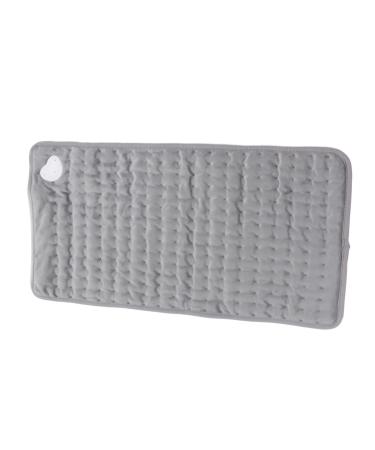 Hot Heating Pad Fast Heating Pad for Legs (23.6 x 11.8 inch Silver Gray EU Plug 220-240V)