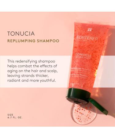 Rene Furterer TONUCIA Replumping Shampoo - Redensifies & Revitalizes Thin, Weak Hair | Pro-Youth Ritual | Silicone-Free | 6.7 Fl Oz - Buy Online on GoSupps.com