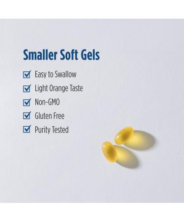 Nordic Naturals Professional Grade Vitamin D3+K2 Supplement Orange Flavor - 60 Soft Gels - 4000 IU Vitamin D3 & 180 mcg K2- Promotes Calcium Balance & Immune Function - Non-GMO - 30 Servings - Buy Online on GoSupps.com