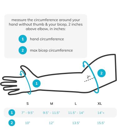 BraceAbility Compression Arthritis Gloves - Fingerless Copper Support for Carpal Tunnel and Hand Swelling Pain - Medium (Pack of 2) - Buy Online on GoSupps.com