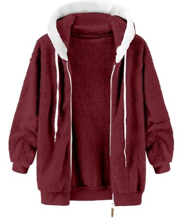 Shop Women's Oversized Plush Jacket - Lightweight Quilted Fleece Coat with Hood | Winter Collection in Multiple Colors - Buy Online on GoSupps.com