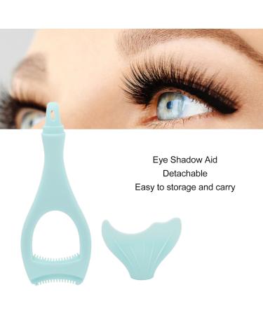 Eye Shadow Aid Silicone Makeup Stencils Blue Lazy Quick Makeup Tool Eye Liner Shadow Guide TemplateMulitifunctional Silicone Eyeshadow Guard Aid for Eyeliner Eyelash Makeup - Buy Online on GoSupps.com