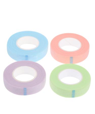 Mipcase 16 Rolls Eyelash Eyelid Tape Lash Extension Supplies Beauty Salon Strips Breathable Graft Eyelashes Tapes Lash Tools Lash Extension Tools Non-woven Fabric Makeup Tools