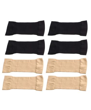 Slimming Arm Sleeves Arm Elastic Compression Arm Shapers Sport Arm Shapers for Women Girls 4 Pairs