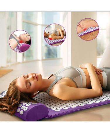 Acupress Toweratte with Pillow & Bag | Wellness Therapy Acupuncture Massage Set for Pain Relief | Washable Cover & Travel-Friendly - Buy Online on GoSupps.com