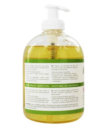 Olivella Face and Body Soap - 16.9 fl oz | Natural Olive Oil Soap for All Skin Types | International Shipping Available - Buy Online on GoSupps.com