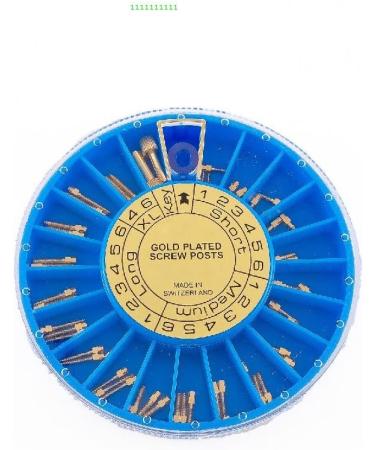 Ledona Gold Plated Screw Posts Kit - 60 Posts + Key Set - Buy Online on GoSupps.com